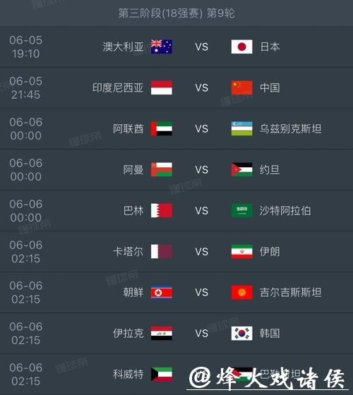 2026年世界杯完整赛程及比赛时间一览